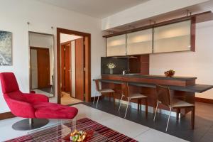 Atrium View One Bedroom Suite - King Bed room in Villa Rotana - Dubai