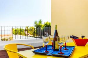 110m2 flat, large terrace with a view and a garden