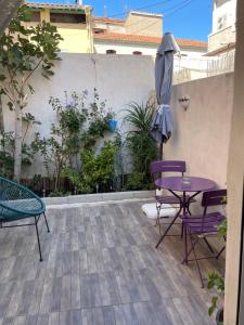 Appartements Perpignan : Studio bel emplacement avec terrasse : Appartement 1 Chambre