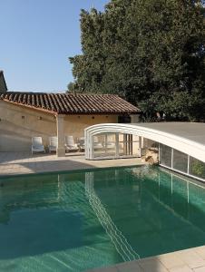 Maisons de vacances Gite les vignes avec piscine proche du Ventoux : photos des chambres