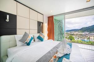 patong villa2：四卧泳池别墅两个海景房近班赞酒吧街