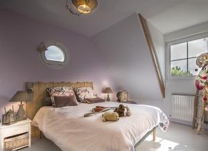 Appartements La longere en Baie - au calme sur Saint Valery pour 4 : photos des chambres