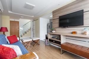 Cobertura com jacuzzi e churrasqueira no Centro