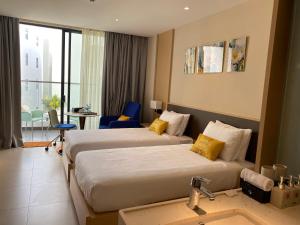 Sea view at The Arena Cam Ranh resort, Bai Dai beach, near airport Nha Trang, Khanh Hoa