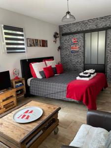 Appartements LES SANTOLINES - Studio Retro : photos des chambres