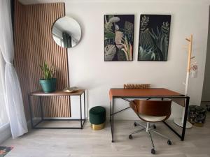 Appartements Nouveau F2 au calme proche Paris : photos des chambres