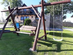 Domki na Brzyzku z jacuzzi i widokiem na góry