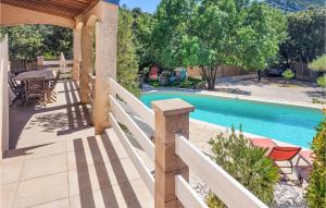 Maisons de vacances Nice Home In Saint-paul-et-valmalle With Outdoor Swimming Pool, Wifi And 3 Bedrooms : photos des chambres