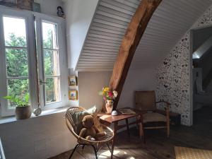 B&B / Chambres d'hotes Chez Nous : Chambre Double avec Salle de Bains Privative