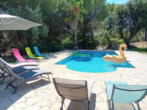 Maisons de vacances Property in Roquebrune sur Argens : photos des chambres