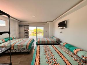 Casa Halley #4 con vista al mar y piscina , 2 pisos - Villamil Playas , Data de Villamil