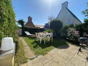Maisons de vacances Charming holiday home in the middle of the dunes of Barneville-Carteret : photos des chambres