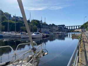 Appartements Voiles sur Morlaix: vue port, 4 personnes, parking : photos des chambres