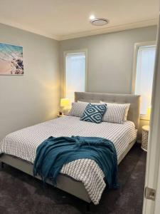 Kaia relaxing Manyana Beach getaway