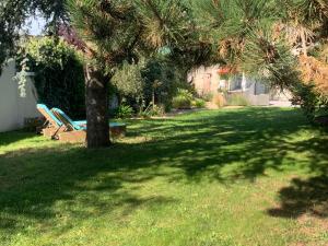 Maisons de vacances L'Annexe, F2 avec jardin, 800 m de la plage : photos des chambres