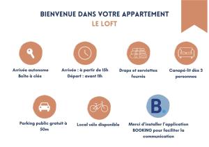 Appartements LE LOFT - Studio ouvert, salle de bain italienne, ideal couples : Appartement 1 Chambre
