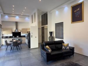 Villas Maison Luxe Metz - Climatise - Expose Sud - Jacuzzi Privatif : photos des chambres