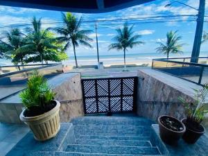 Cobertura Piscina Privativa frente e Vista Mar Centro Mongaguá