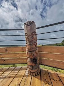 Chalets La fleche 1 de Super Besse - Chalet Prive de Standing avec Jaccuzzi : photos des chambres