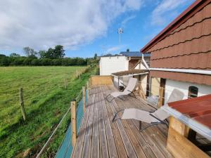 Maisons de vacances Chalet 6 pers a 10km de Cabourg : photos des chambres