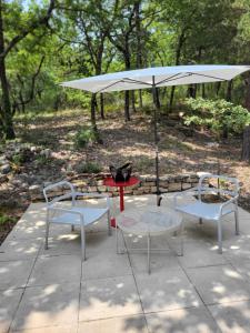 Maisons de vacances maison contemporaine en Luberon : photos des chambres