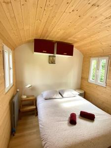 Chalets Roulotte : photos des chambres