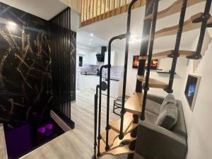 Maisons de vacances Maison Appartement Triplex avec jacuzzi et sauna : photos des chambres