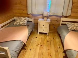 Maisons de vacances Chalet Fougax 3 chambres wifi terrain 1500 m2 clos : photos des chambres