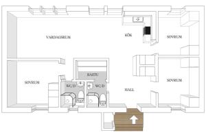 Vasabyn Fjällbacken - Lindvallen - Ski in Ski out