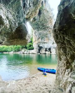 Maisons de vacances L'Ardechois - Les Gites du Castagnou : photos des chambres