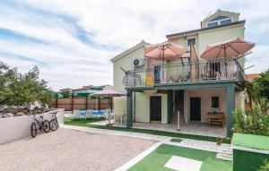 Holiday apartment in Razanj with sea view, terrace, air conditioning, WiFi 4773-3