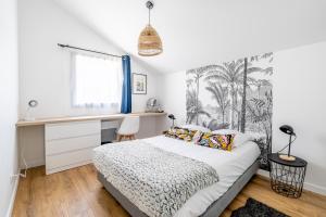 Maisons de vacances Nouveau - Maison a 15min du centre ville Nantes : photos des chambres