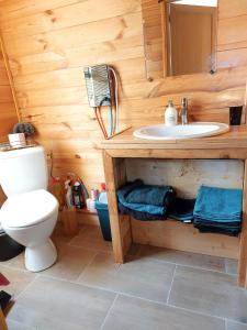 Chalets Chalet d'une chambre avec jardin clos et wifi a Maizieres les Vic : photos des chambres