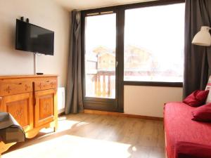 Studio 5 pers. lumineux à 100m des pistes avec balcon, casier à skis et animaux acceptés - FR-1-405-51