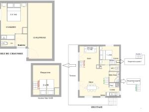 Appartements Appartement Crest-Voland, 3 pieces, 8 personnes - FR-1-595-88 : photos des chambres