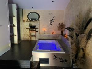 Appartements Le Lovy , Studio independant avec Jacuzzi : photos des chambres