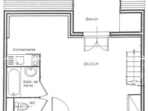 Appartements Bagneres-de-Luchon : Duplex calme 4 pers, balcon, parking - FR-1-313-143 : photos des chambres