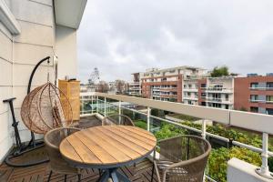 Appartements Appartement climatise 3 etoiles T3 chic a Strasbourg avec billard et terrasse : photos des chambres