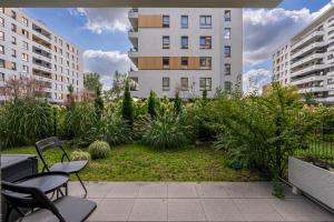 Warsaw Airport Studio with Private Terrace