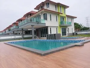 ALPINE Port Dickson Taman Kiara 2 Homestay Semi-D Cornet Lot - Kampong Paya