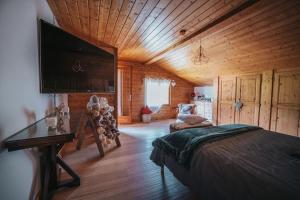 Chalets Magnifique chalet au coeur du beaufortain : photos des chambres