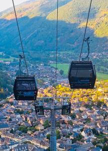 Appartements La Marmotaine, T2 bis, Parking prive, Balcon vue montagne : photos des chambres