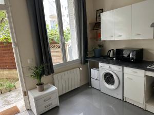 Appartements Appartement rez de chaussee avec jardin a metro Villejuif : photos des chambres