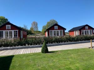 Lyxiga stugor med sjöutsikt