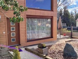 Maisons de vacances Wooden holiday home in Wintersbourg with hot tub : photos des chambres