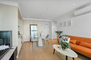 Waterfront apt Mels Collins Street FREE Parking#CW02