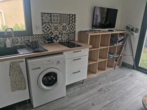 Maisons de vacances L'atelier, a 8 minutes de la Cite de Carcassonne : photos des chambres