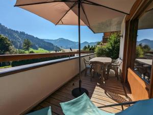 Appartement 3 pièces avec terrasse et garage, proche ski, La Clusaz - FR-1-459-100