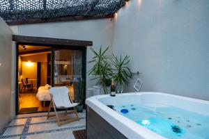 Maisons de vacances Yanna Lodge, cocon avec jacuzzi en Baie de Somme : photos des chambres