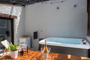 Maisons de vacances Yanna Lodge, cocon avec jacuzzi en Baie de Somme : photos des chambres